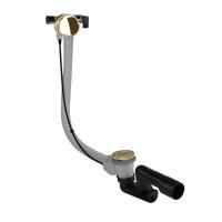 GESSI Слив-перелив для ванны, с наполнением через перелив, пластиковый, цвет Finox Brushed Nickel