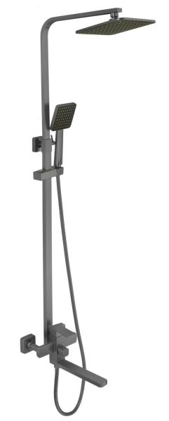 Душевая система Fmark FS8145-25Q, графит