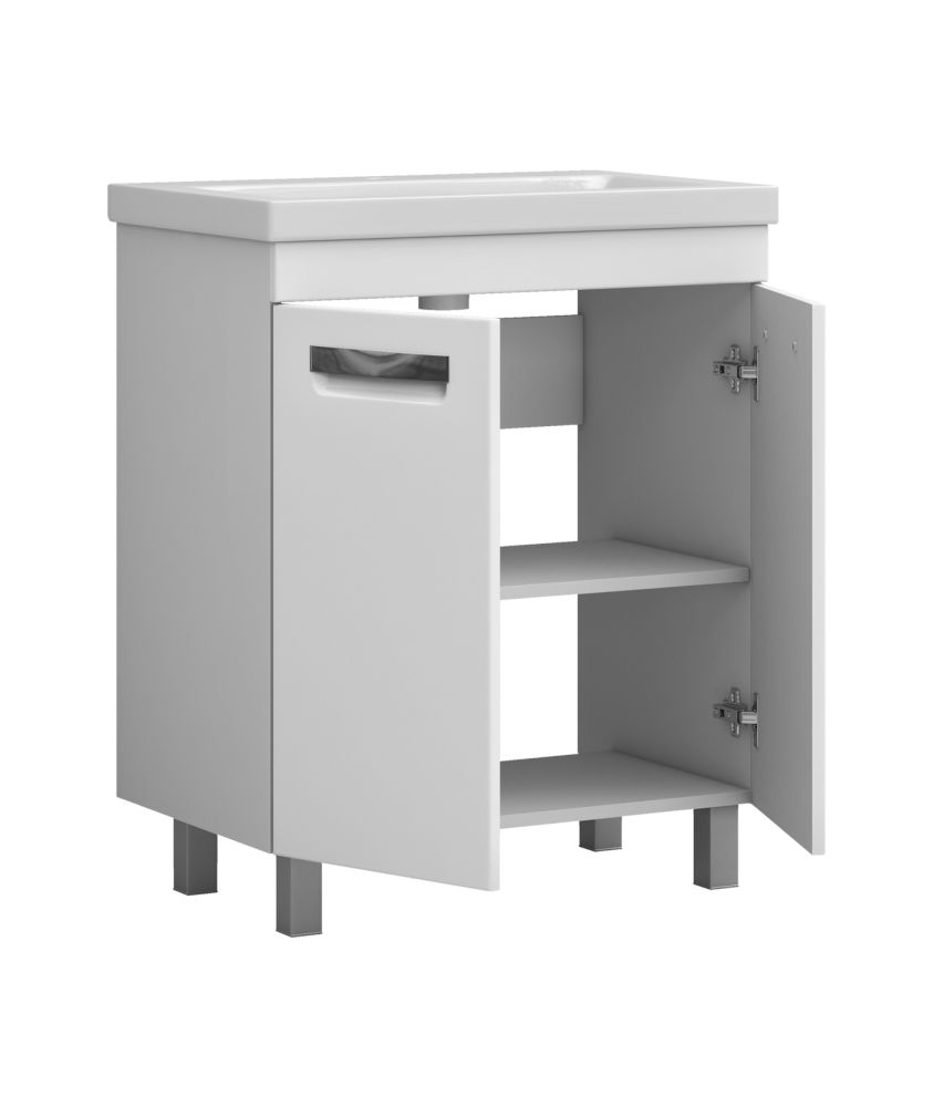 Тумба под раковину напольная VIGO Plaza tn.PLA.COM.70.2D, 70 см, артикул tn.PLA.COM.70.2D