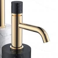 Смеситель для раковины Boheme Stick 121-G-MR-B Золото Черный