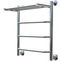 Водяной полотенцесушитель Тругор Браво 1 П НП 60x50 с полкой Хром