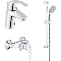 Промо-комплект для душа GROHE Eurosmart New, хром (123576) Промо-комплект для душа GROHE Eurosmart New, хром (123576)