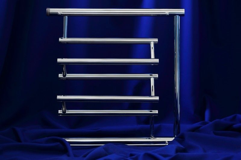 Водяной полотенцесушитель Ника Econ ПМ3 60x60 с полкой Хром