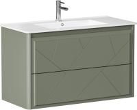 Тумба под раковину Allen Brau Paris 100 1.360002.CGM оливая матовый