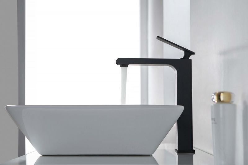 Смеситель для раковины Timo Anni 2711/03F Черный, артикул 2711/03F