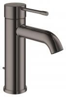 Смеситель для раковины GROHE Essence New с донным клапаном, темный графит глянец (23589A01) Смеситель для раковины GROHE Essence New с донным клапаном, темный графит глянец (23589A01)