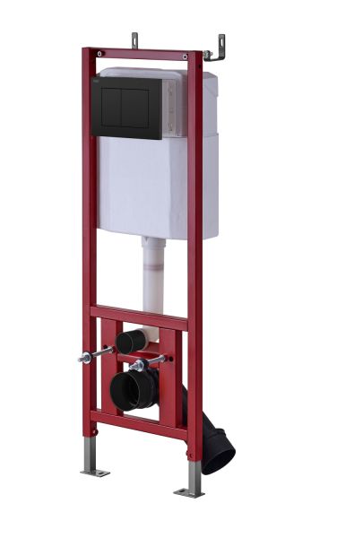 Инсталляция с черной клавишей DQ 400*165*1160мм (DI8540116)