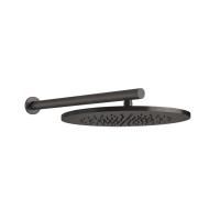 GESSI 316 Душевая головка шарнирная для настенного крепления на 1/2", Ø350мм, цвет: brushed black metal pvd GESSI 316 Душевая головка шарнирная для настенного крепления на 1/2", Ø350мм, цвет: brushed black metal pvd