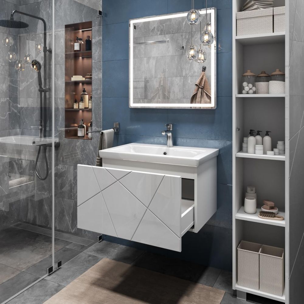 Тумба под раковину подвесная VIGO Geometry 033, 60 см, артикул 033