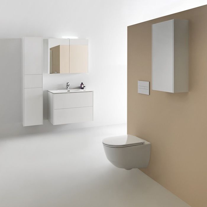 Laufen Pro S Комплект, раковина и база 1000х500х610 мм, с 1 отв под смеситель,с 2 ящиками с мех. push-and-pull, белый матовый