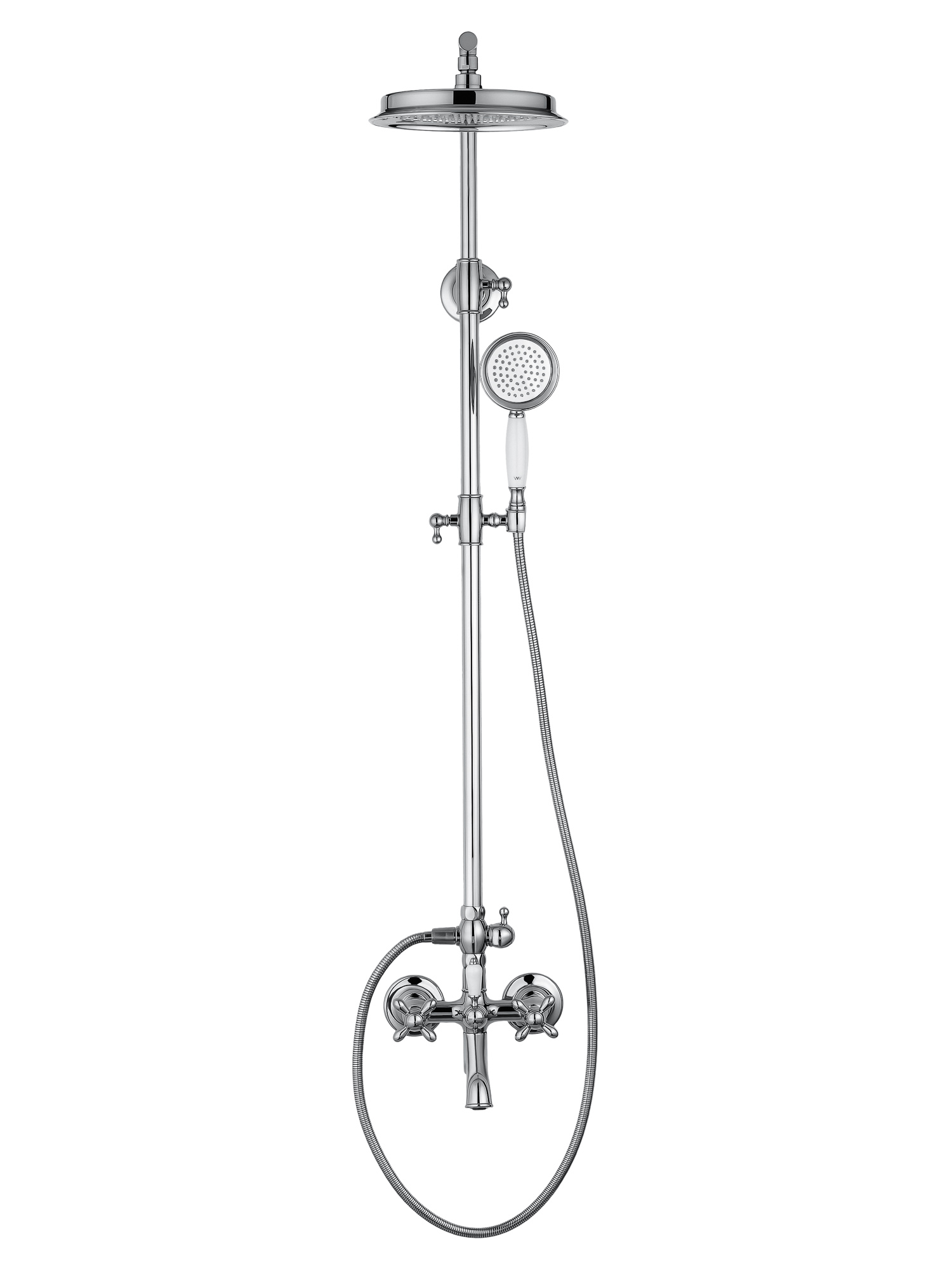Душевая система WONZON & WOGHAND RETRO, Хром (WW-88739020-CR)