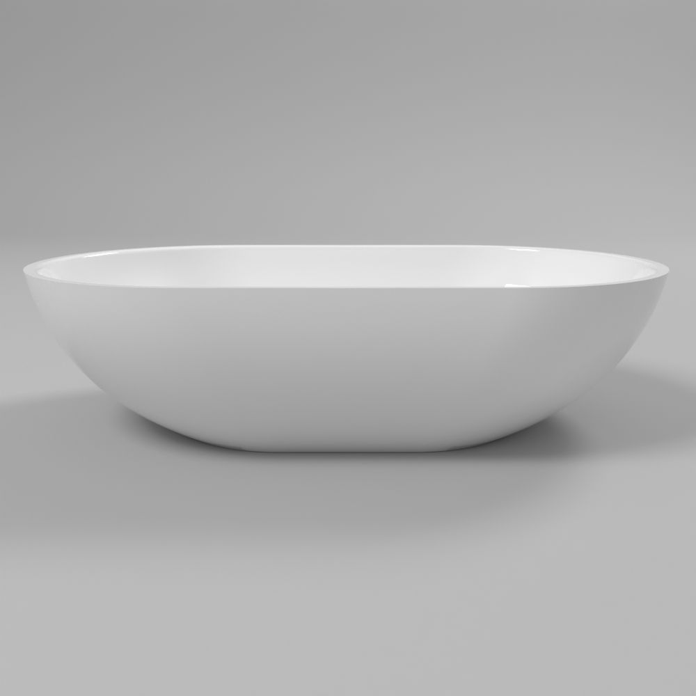 Умывальник WHITECROSS Amber 60x35 (белый глянец) иск. камень