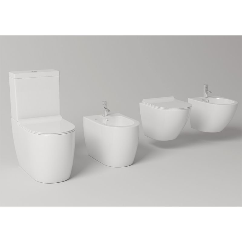 Биде Timo Kulo TK-404 подвесное Белое, артикул TK-404