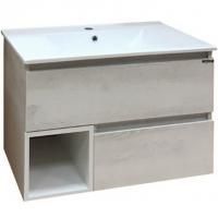 Тумба с раковиной Comforty Турин 75 4147332 подвесная Дуб белый Тумба с раковиной Comforty Турин 75 4147332 подвесная Дуб белый