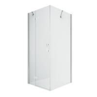 Душевое ограждение NEW TRENDY NEW RENOMA L 80x90x195 D-0111A/D-0084B (хром)