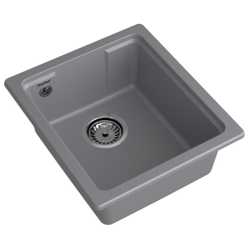 Кухонная мойка GranFest URBAN 4540, темно-серый, артикул 4540 темно-серый