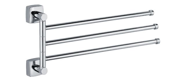 Держатель для полотенец Fixsen Kvadro FX-61302A-3 Хром
