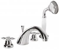 Смеситель на борт ванны с ручным душем CEZARES NOSTALGIA-BVD