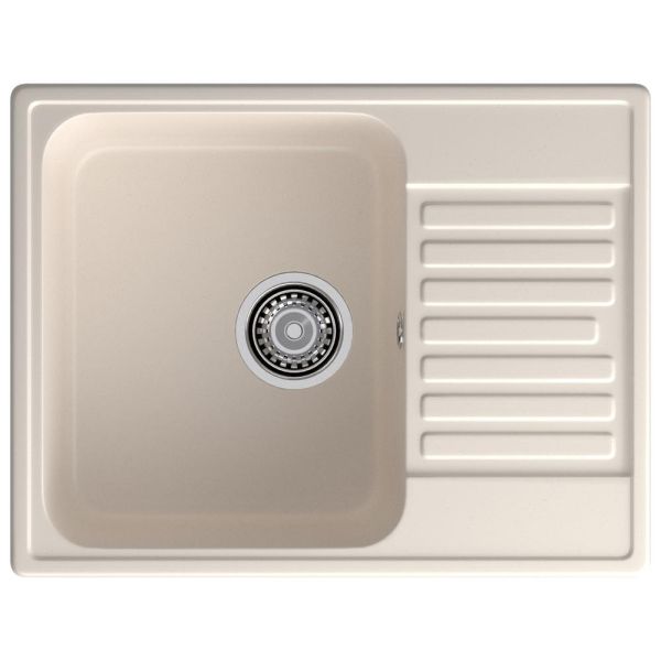 Кухонная мойка GranFest QUARZ 13, белый
