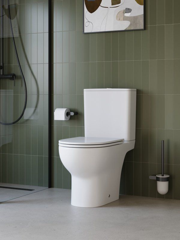 LOUNGE-TOR-2 Унитаз-компакт со смывом "Торнадо", с сиденьем дюропласт soft close, P-trap, BB2802CP/T-TOR/SC, артикул BB2802CP/T-TOR/SC