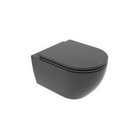 Унитаз подвесной GSG Like черный матовый