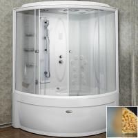 Душевой бокс Radomir Вирсавия 170x125 R 1-04-1-2-0-0671 профиль Белый стекло матовое