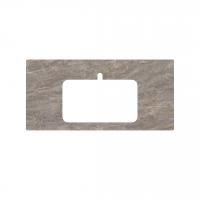 Спец.декоративное изделие для раковин, встраиваемых сверху 100 см Парнас пепельный лаппаированный