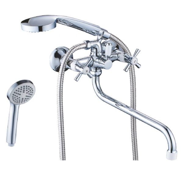 Смеситель для ванны Cron CN22142-8, белый