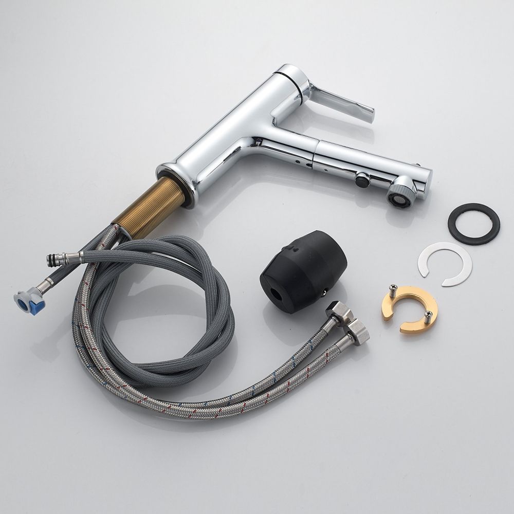 Смеситель для раковины многофункциональный Raffine F281, хром