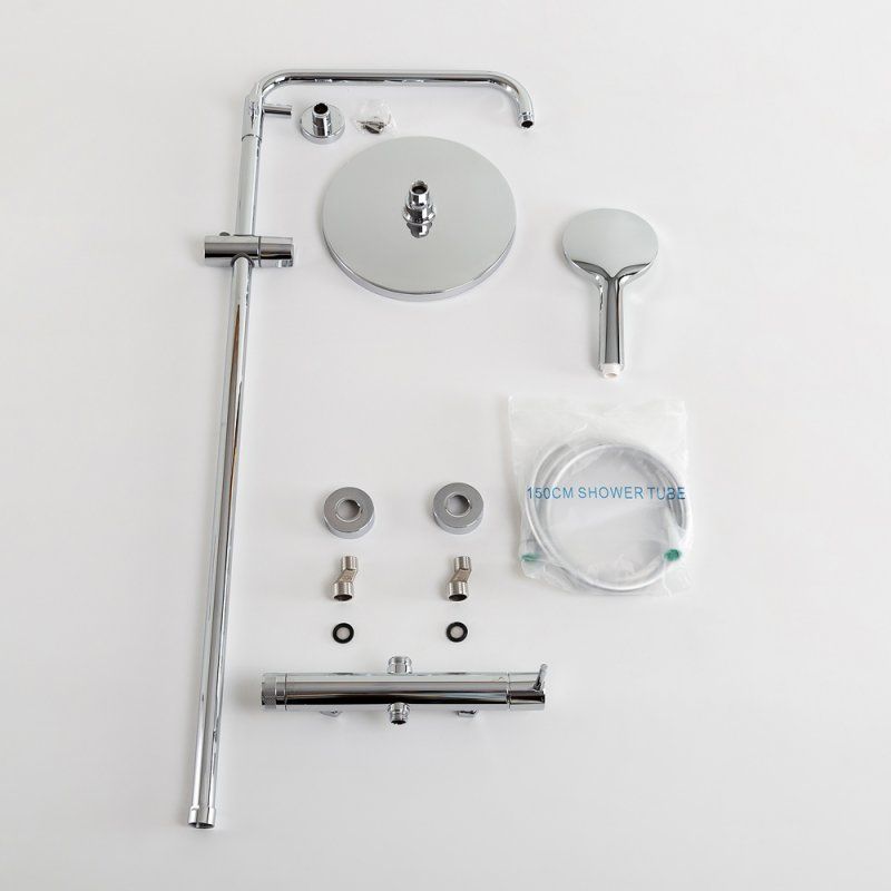 RELAX-CD-NOP Душевая стойка со смесителем, черный матовый, артикул RELAX-CD-NOP