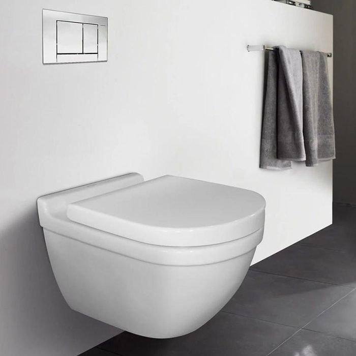 Duravit Starck 3 Комплект: подвесной унитаз Rimless 25270900001 с покрытием WG + сиденье с микролифтом (Soft Close) 006389