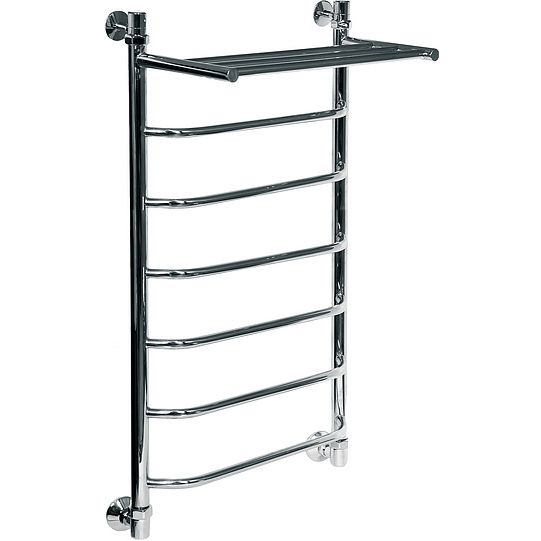 Водяной полотенцесушитель Ника Trapezium ЛТ/ВП 100x60 с полкой Хром Водяной полотенцесушитель Ника Trapezium ЛТ/ВП 100x60 с полкой Хром