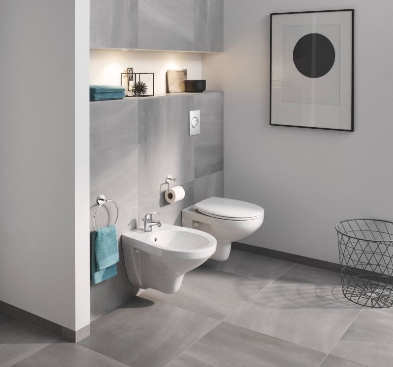 Биде подвесное GROHE Bau Ceramic, альпин-белый (39433000) Биде подвесное GROHE Bau Ceramic, альпин-белый (39433000)