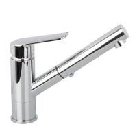 FIMA|Carlo Frattini Kitchen Смеситель (Spot) для кухни, с выдвижной лейкой, вращающийся излив, цвет хром