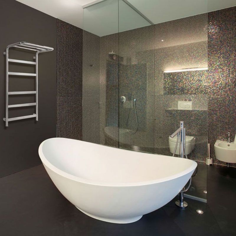 Водяной полотенцесушитель Grota Calore 527х900 Хром