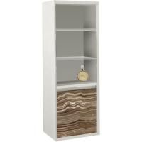 Шкаф пенал SanVit Стайл 32 pstyle с фактурой под дерево подвесной Карпатская ель