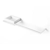 3SC Guy Полотенцедержатель и мыльница слева, подвесная, композит Solid Surface, цвет: белый матовый/белый матовый 3SC Guy Полотенцедержатель и мыльница слева, подвесная, композит Solid Surface, цвет: белый матовый/белый матовый