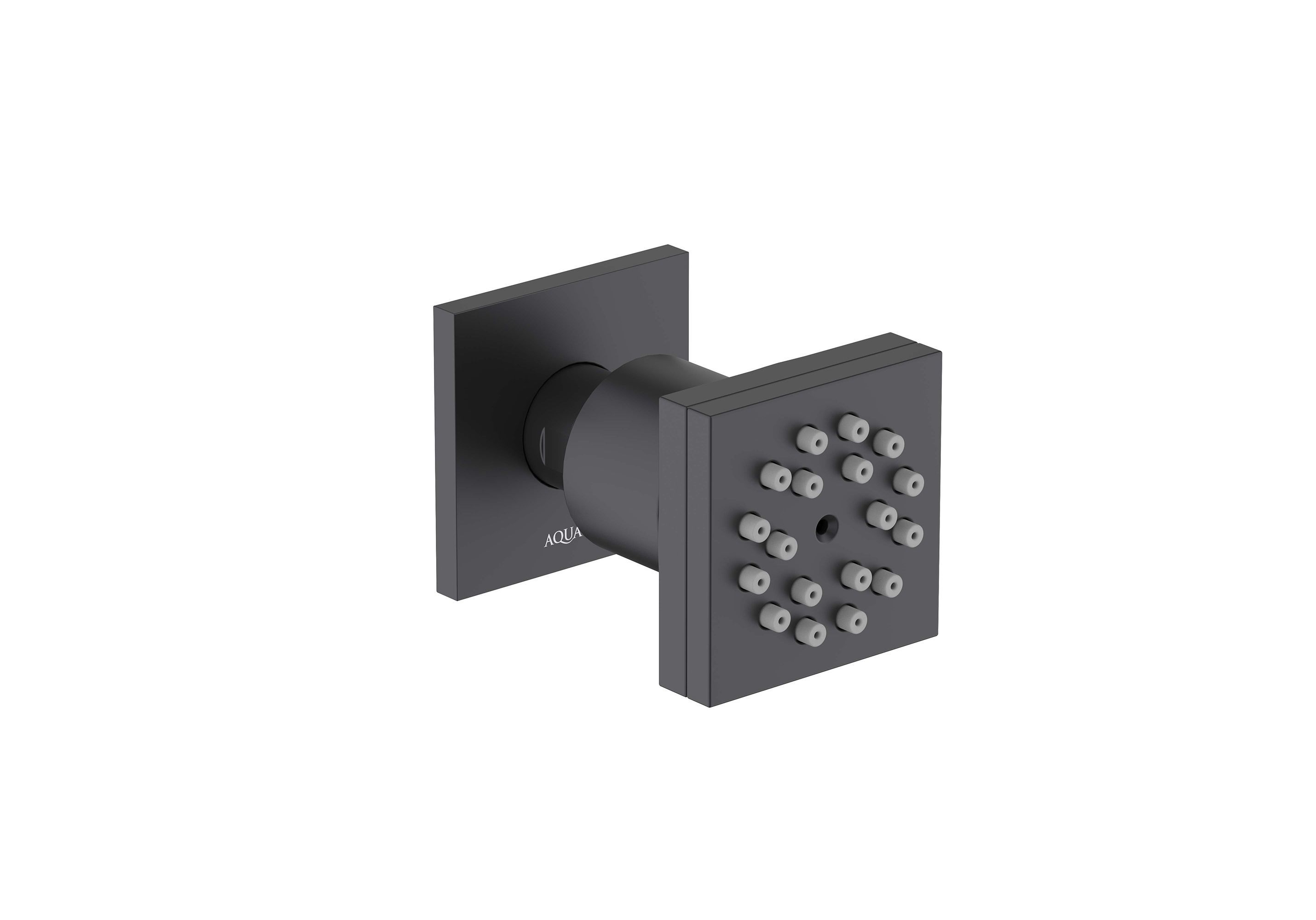 Боковая форсунка 50*50 AQUATEK, матовый черный AQ2098MB Боковая форсунка 50*50 AQUATEK, матовый черный AQ2098MB