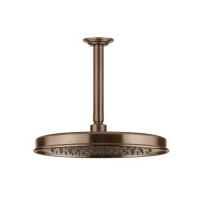 GESSI VENTI20 Верхний душ Ø300 мм., с потолочным держателем 293 мм., цвет Copper Brushed PVD