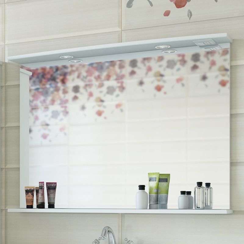 Зеркало Sanflor Софи 105 С002225 Белое Зеркало Sanflor Софи 105 С002225 Белое