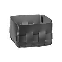 Colombo Adj Корзинка Mini Bottega, 19x19H13 см, цвет: черный/серый Colombo Adj Корзинка Mini Bottega, 19x19H13 см, цвет: черный/серый