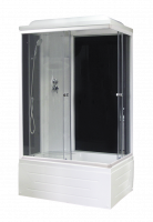 Душевая кабина Royal Bath RB 8100BP6-BT(черное/прозрачное) левая Душевая кабина Royal Bath RB 8100BP6-BT(черное/прозрачное) левая
