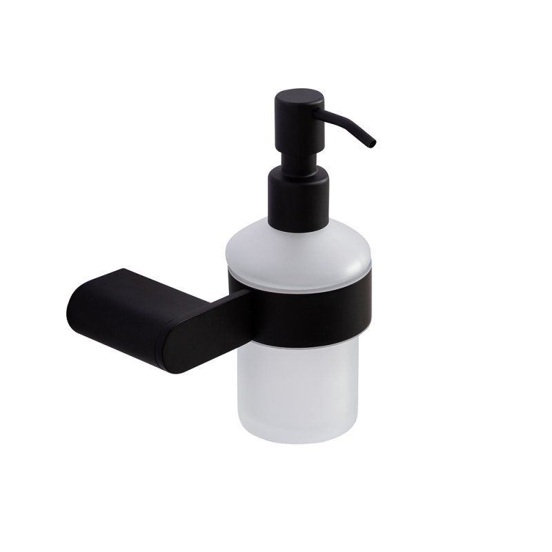 STYLUS-SOIS-V-IN Диспенсер для мыла подвесной, стекло, исполнение сатин, артикул STYLUS-SOIS-V-IN