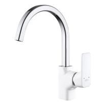 Смеситель для кухни D&K Berlin Steinbeis DA1432416 Хром Белый