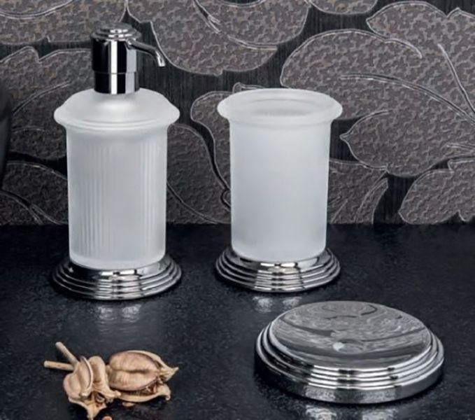 Стакан для зубных щеток Colombo Design Hermitage B3341 Хром Стакан для зубных щеток Colombo Design Hermitage B3341 Хром