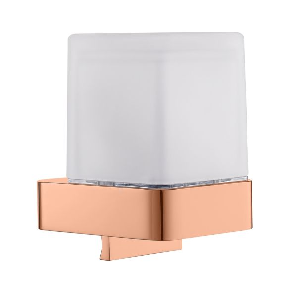 Стакан для ванной комнаты Rav Slezak NIL NLA0304ZRL, розовое золото