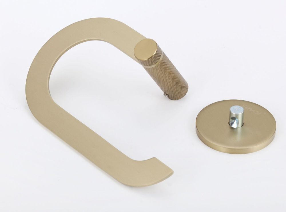 Держатель для туалетной бумаги Savol S-002152C, матовое золото, артикул S-002152C