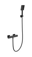 Смеситель для душа с термостатом WONZON & WOGHAND, Черный матовый (WW-B2026-A-MB)