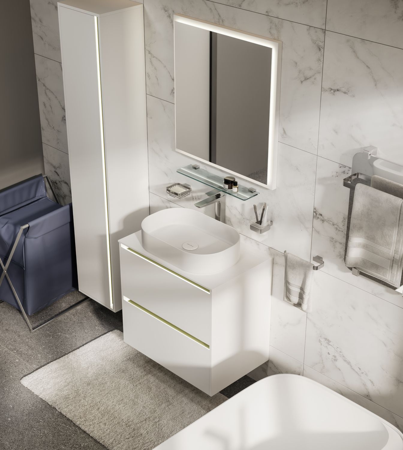 Зеркало Allen Brau Activity 120 1.340030.CGM олива матовый