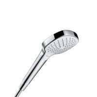 HG Croma Select E Vario Ручной душ 110 3jet (Rain, IntenseRain, Turbo Rain), EcoSmart, цвет: белый/хром HG Croma Select E Vario Ручной душ 110 3jet (Rain, IntenseRain, Turbo Rain), EcoSmart, цвет: белый/хром
